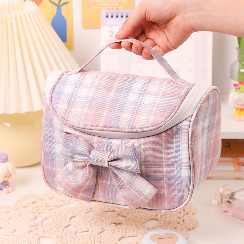 Túi đựng mỹ phẩm YADOU sức chứa lớn đơn giản tùy chọn họa tiết dành cho sinh viên mang theo du lịch