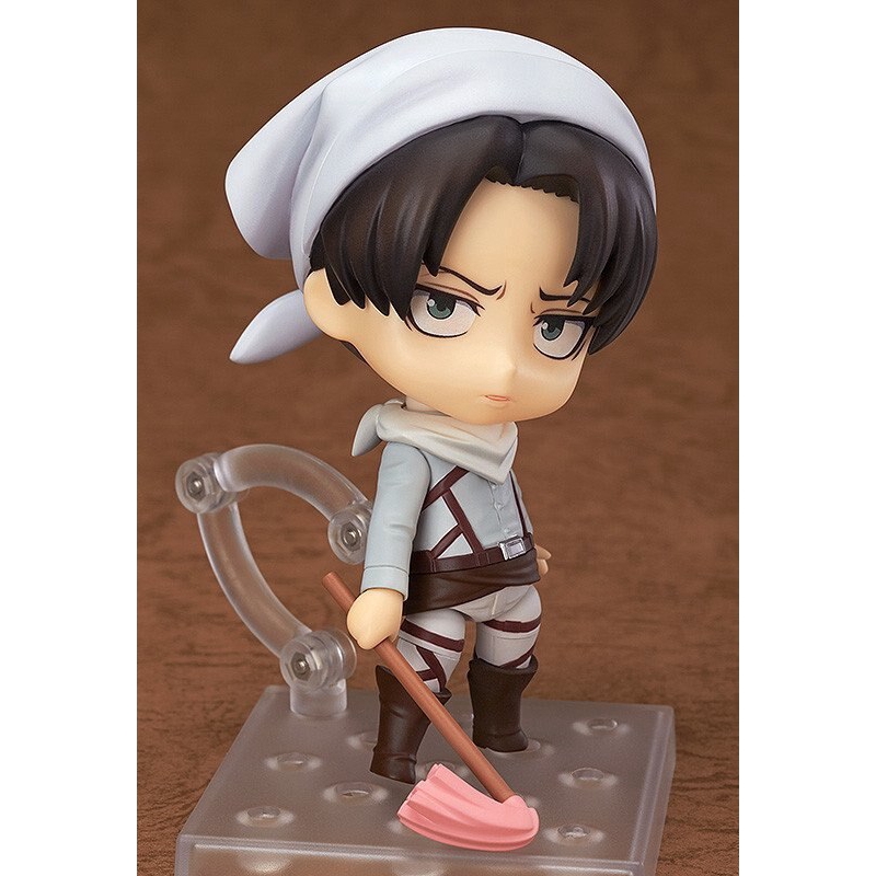 Mô hình nhân vật Levi Attack On Titan 417# phiên bản quét dọn chất liệu PVC đẹp mắt