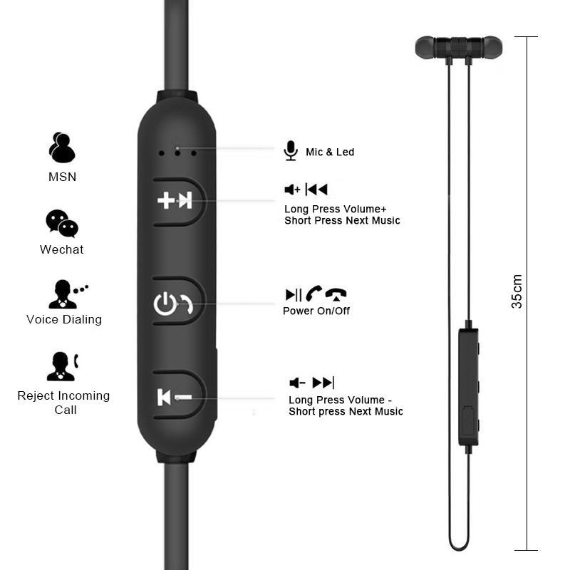 Tai nghe in-ear không dây M5 tai nghe bluetooth tai nghe earbud âm thanh nổi có micrô