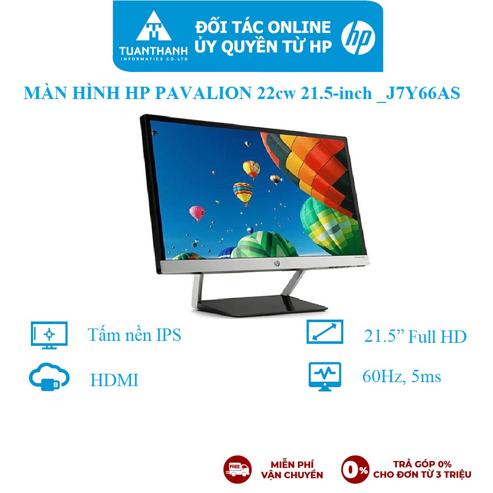 Màn hình HP 22CW J7Y66AS 21.5inch IPS