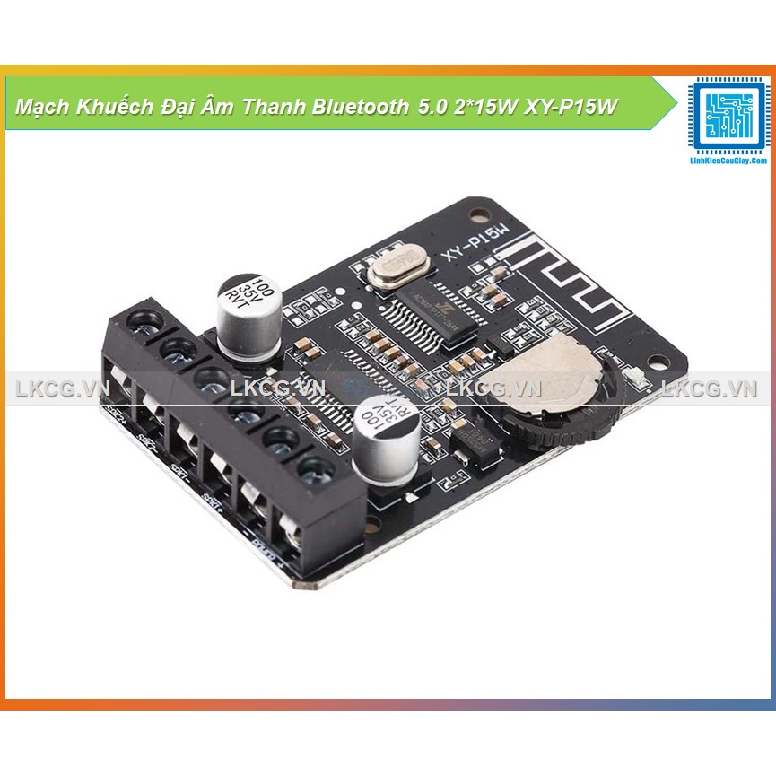 Mạch Khuếch Đại Âm Thanh Bluetooth 5.0 2*15W XY-P15W