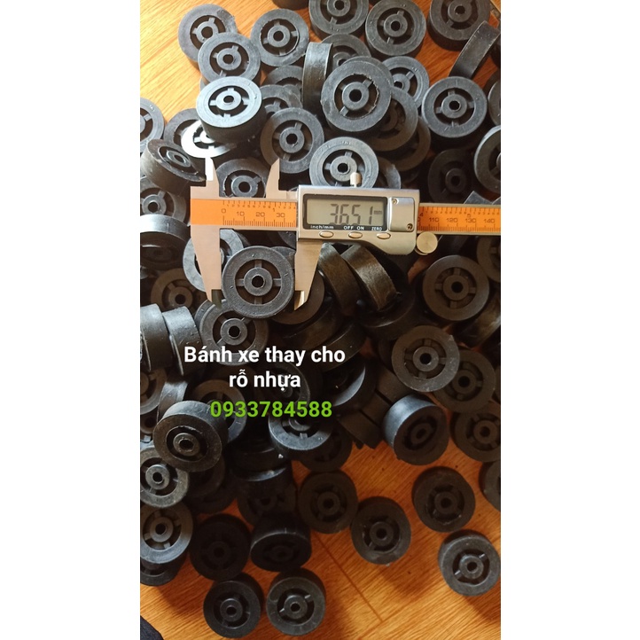 Bánh xe thay cho các loại thùng , sọt, sóng nhựa...Banhxetuankhang