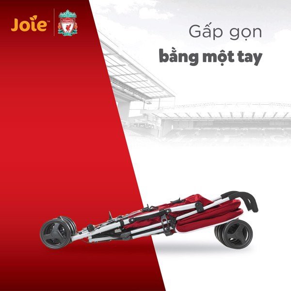 [Mã MKBC13 giảm 80k đơn 1 triệu] Xe đẩy trẻ em Joie Nitro W/ RC LFC Red Crest