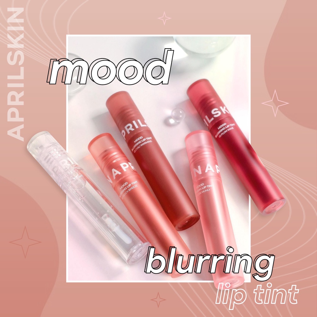 Son kem lì Aprilskin Mood Blurring Lip Tint 4g