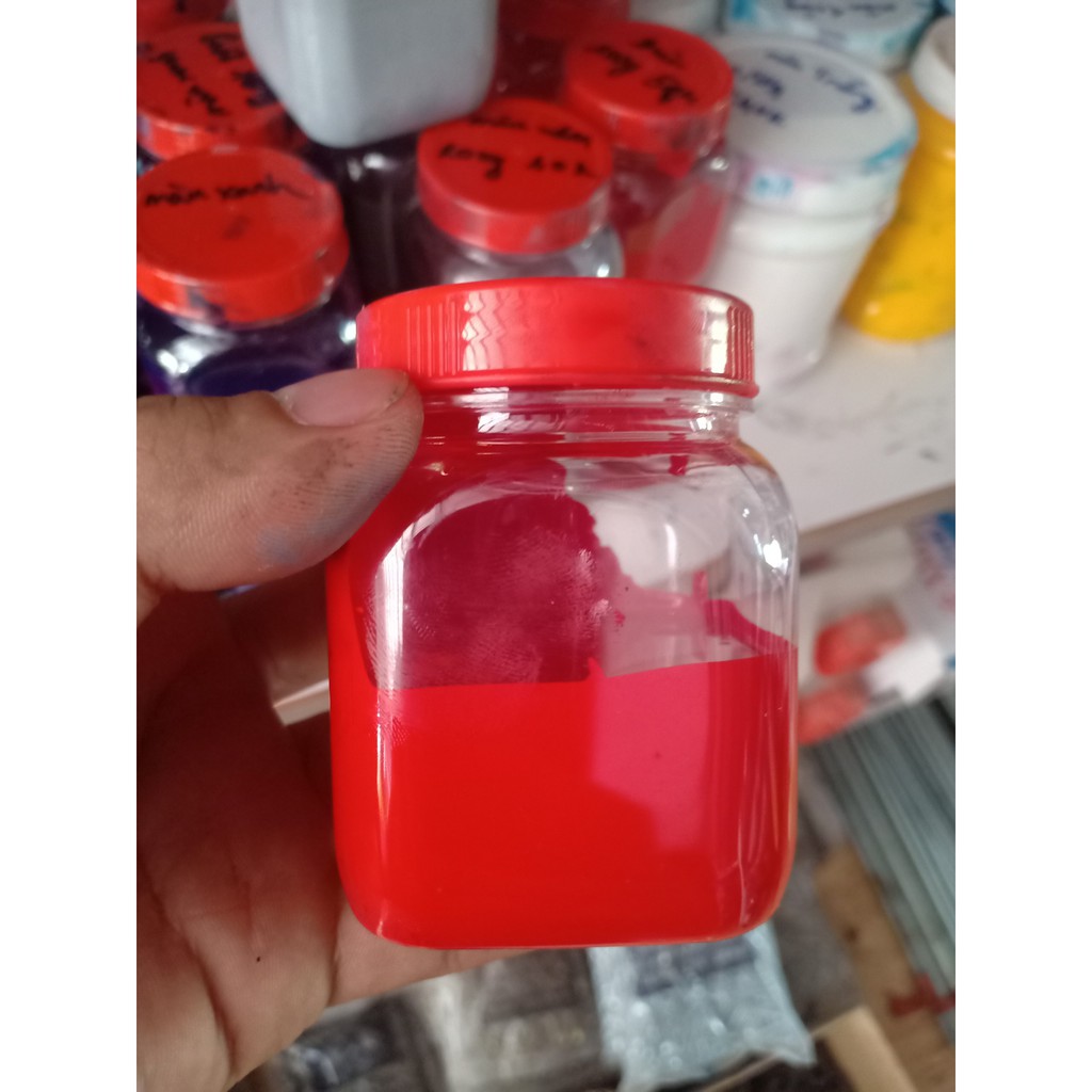 Màu đỏ dùng để pha composite làm màu bề mặt sản phẩm - 100g
