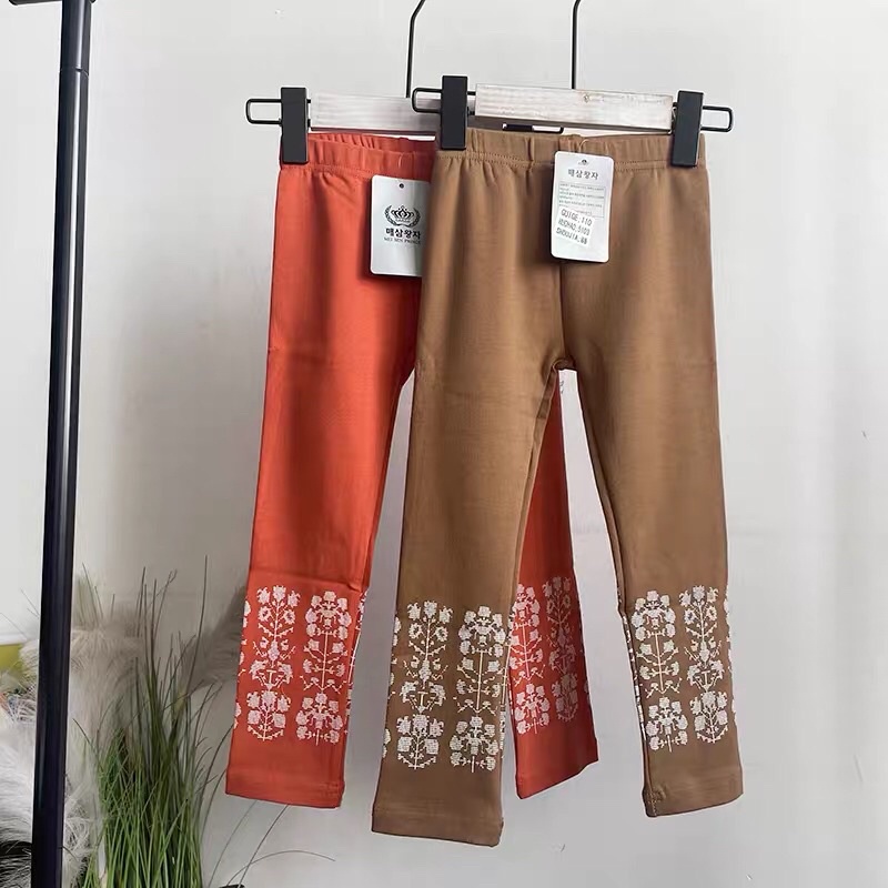 Quần Legging bé gái 2-9 tuổi  Quần dài bé gái Hàn Quốc 0921