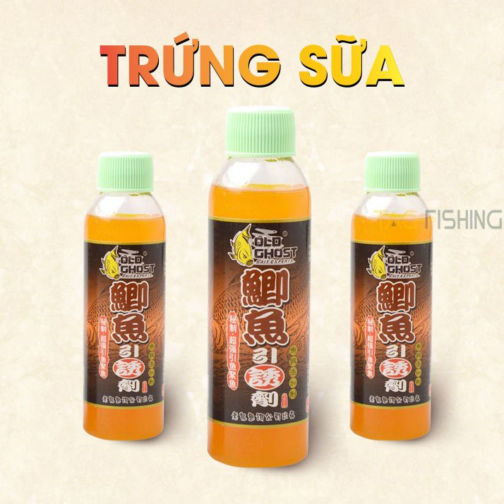 Hương Liệu Lão Quỷ Chuyên Câu Chép Siêu Nhạy Và Cực Hiệu Quả - Trứng Sữa
