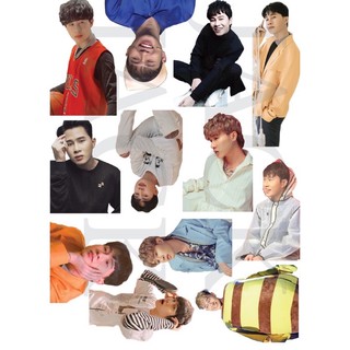 Set 20 Sticker dán hình Jack