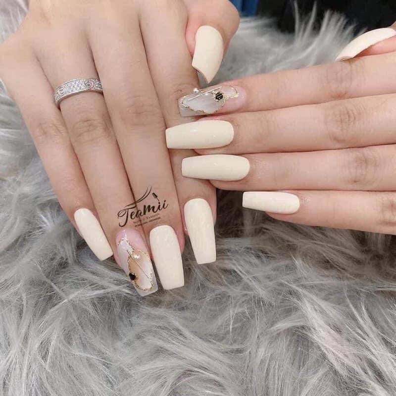 Sơn gel B281 màu Trắng sữa Hót