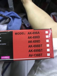 Ampli Blutooth WXF AV-136BT