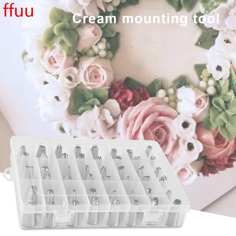 Bộ 48 đuôi bắt bông kem trang trí bánh chuyên dụng