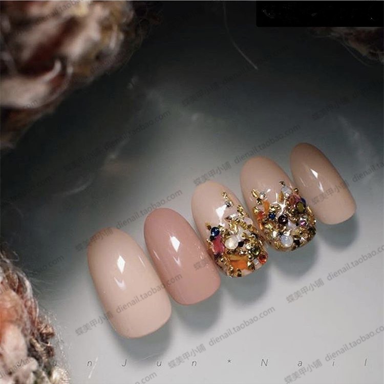 Xà Cừ Sỏi Màu Sắc Quyến Rũ Trang Trí Móng Rất Đẹp - Sét 6 Hũ
