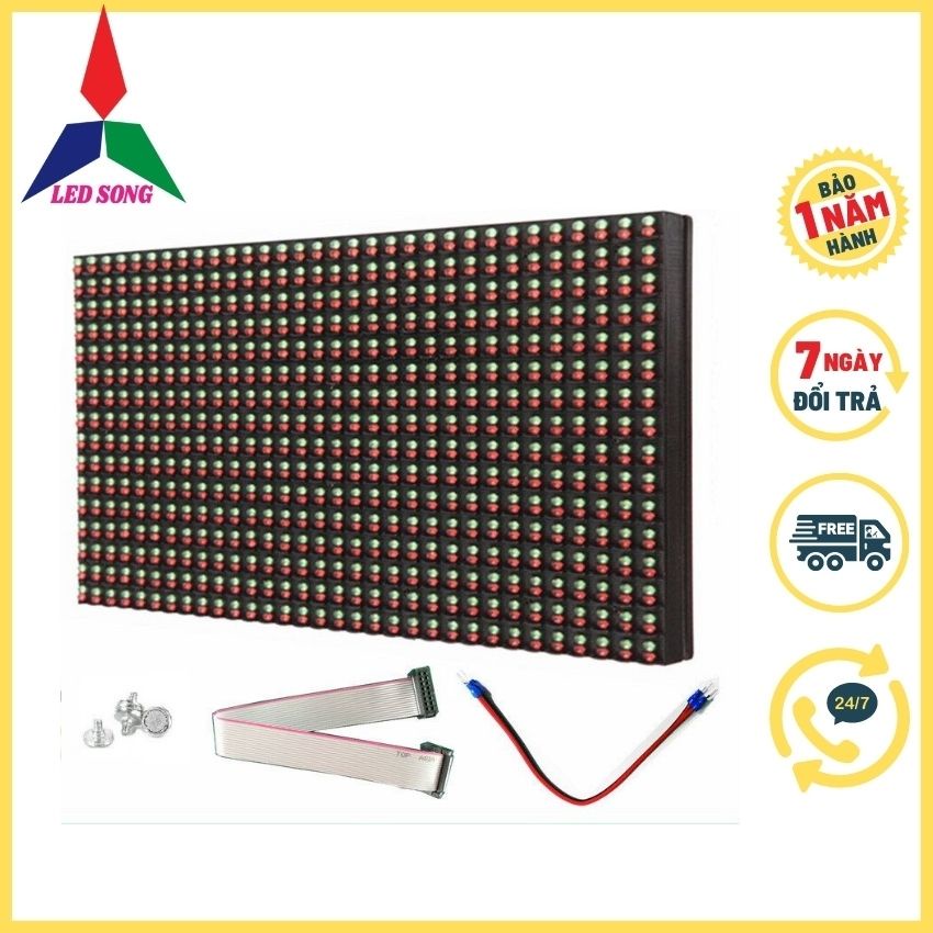 Led Ma Trận P10 3 Màu Ngoài Trời Loại Dip