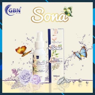 Nước Xịt Xả Vải Khô SoNa Lọ Xịt Thơm Quần Áo Làm Mền Vải Và Lưu Hương Suốt Ngày Dài