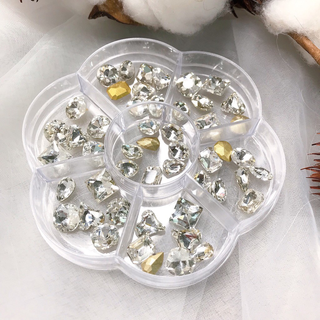 Đá Khối Set  50 Viên ( Màu Trắng )
