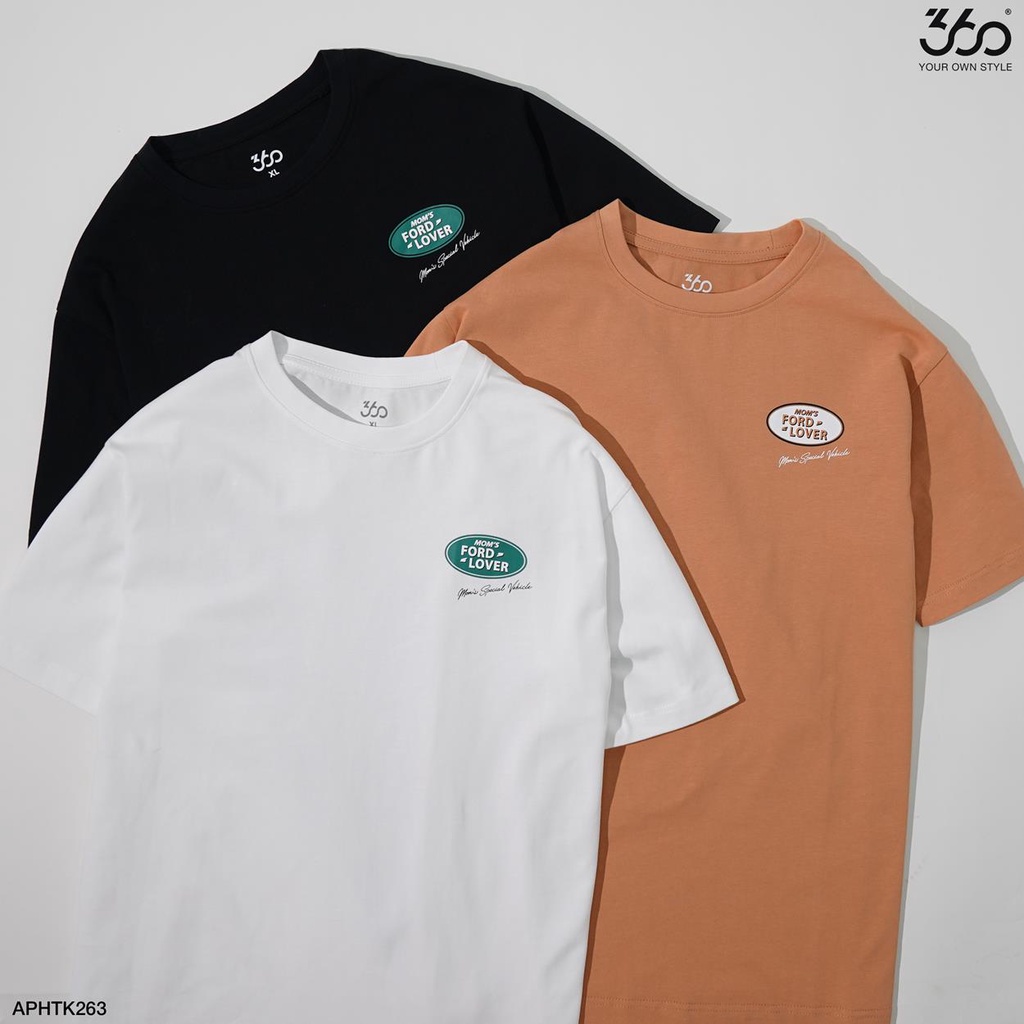 Áo thun cổ tròn local brand 360 Boutique chất cotton - APHTK263 | BigBuy360 - bigbuy360.vn