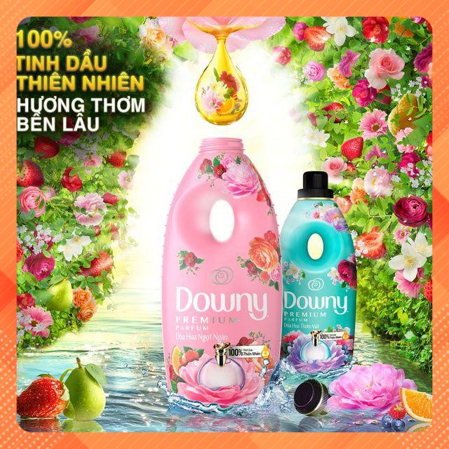 Nước xả vải Downy Đóa hoa thơm mát túi 2.3L