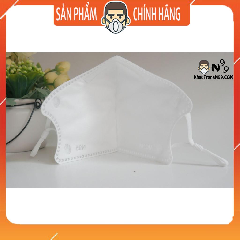 Hộp 30c khẩu trang Mona Mask N99 đạt nhiều chuẩn quốc tế chống bụi mịn