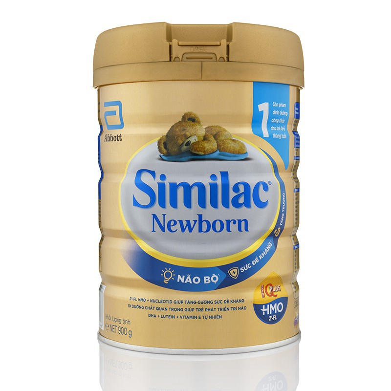 [GIÁ TỐT] Sữa Bột Similac 1 Newborn IQ HMO 900g date mới