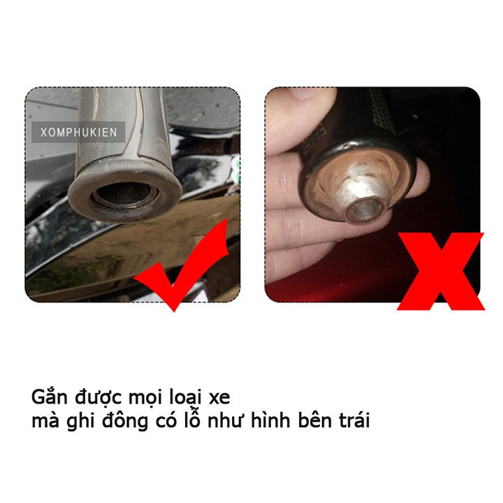 Gù Tay Lái CNC MOTO Mẫu 2 [ 1 đôi ]