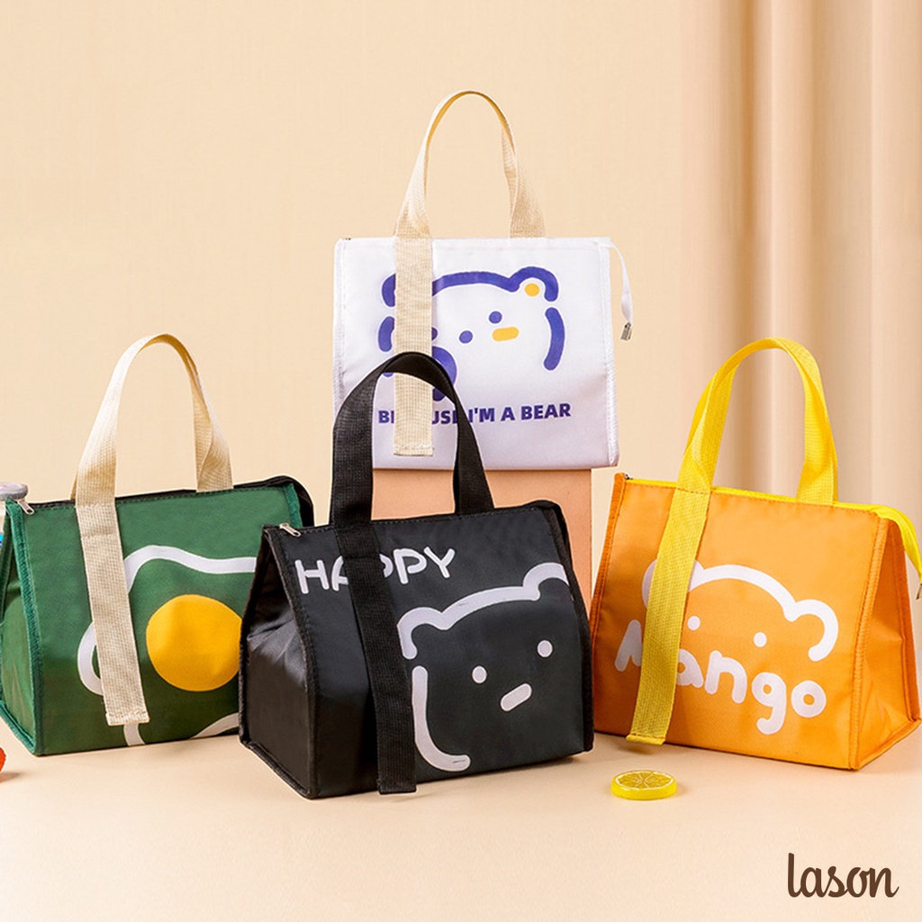 Túi đựng hộp cơm giữ nhiệt Lason, túi giữ nhiệt cà men, cặp lồng TMDT-TC00122