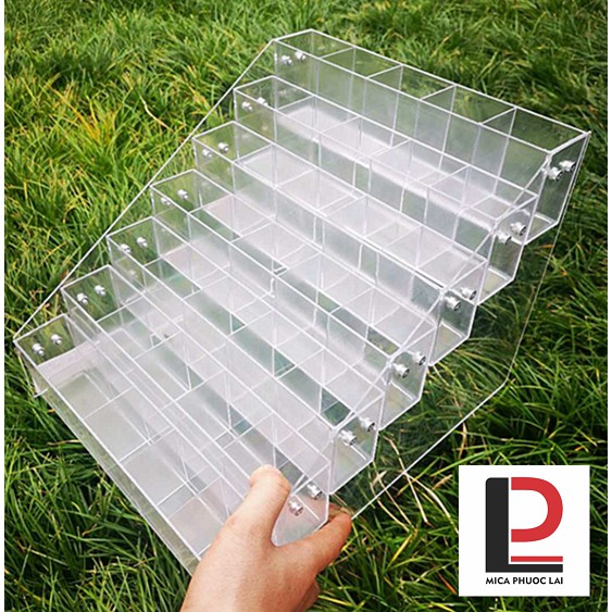 Kệ mica trưng bày bút/ viết nhiều tầng