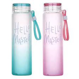 Bình Nước - bình đựng nước Thủy Tinh Hello , bình thủy tinh Hello Master
