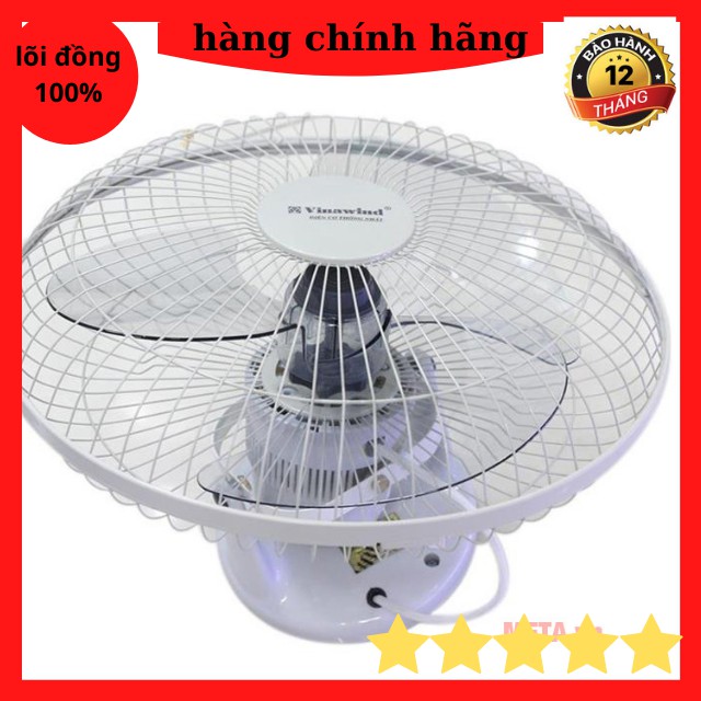 Quạt đảo trần điện cơ thống nhất Vinawind QTD400 Hộp số