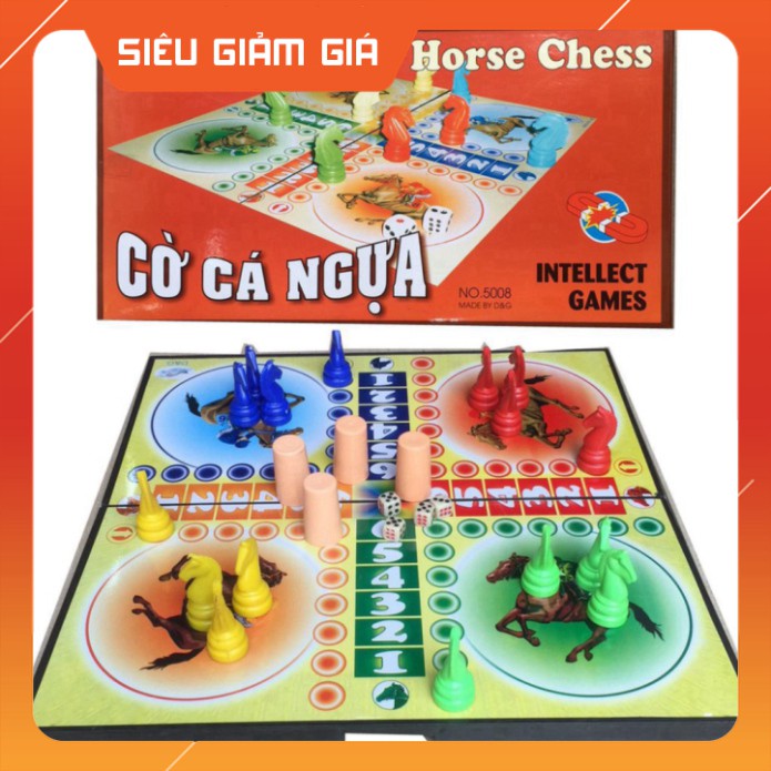 Bộ Cờ Cá Ngựa Nam Châm Hàng Việt Nam - Chất lượng cao | (GD28)