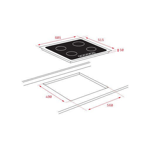 BẾP TỪ TEKA ITF 6320, BẾP TỪ, BẾP ĐIỆN TỪ