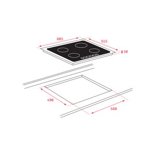 Bếp điện từ Teka ITF 6320