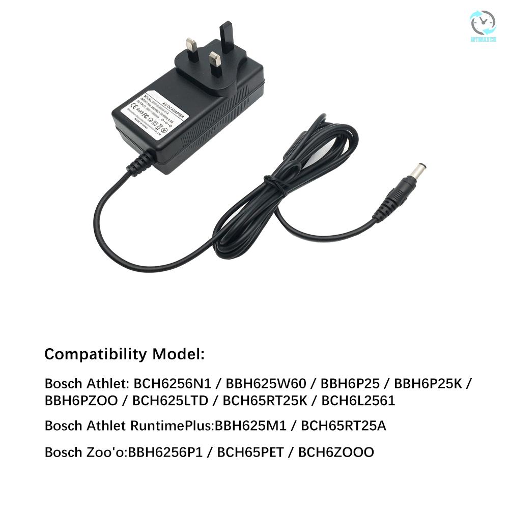 Bộ sạc 30V 500mA dành cho máy hút bụi không dây Bosch Zooo BCH6ZOOO BCH65PET