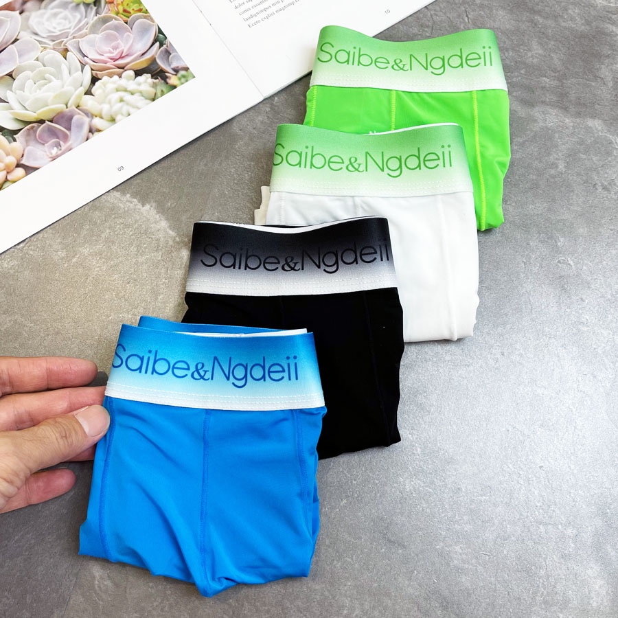 QUẦN LÓT NAM - Dạng BOXER Đùi Trơn Mỏng- Thun Lạnh Siêu Mát