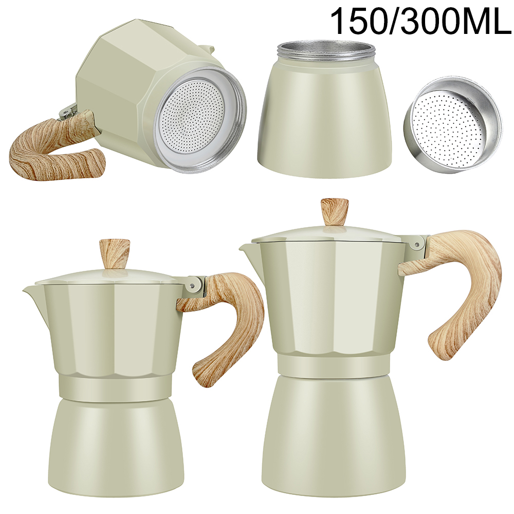 Bình pha cà phê moka tại gia và mang đi du lịch tiện nhỏ gọn 150/300ml