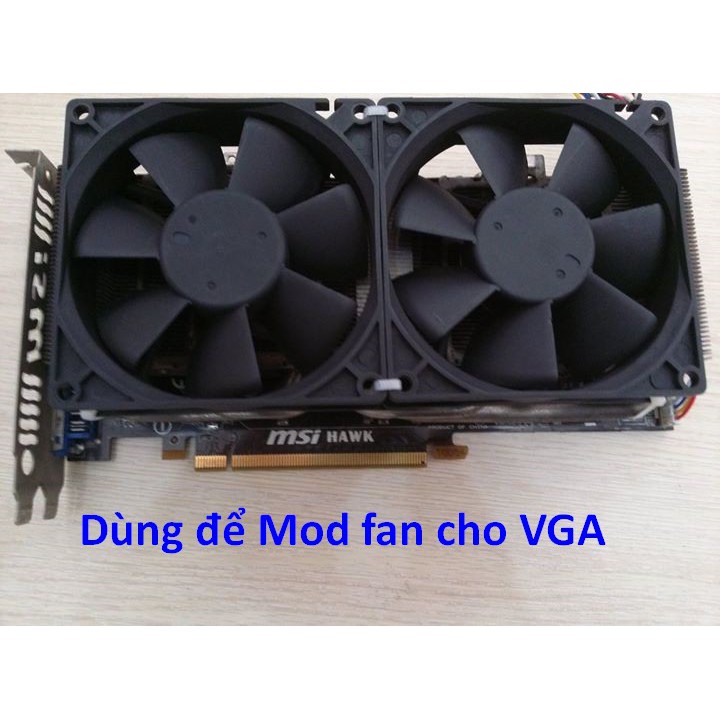 Jack nối fan 4 pin dùng để mod fan VGA