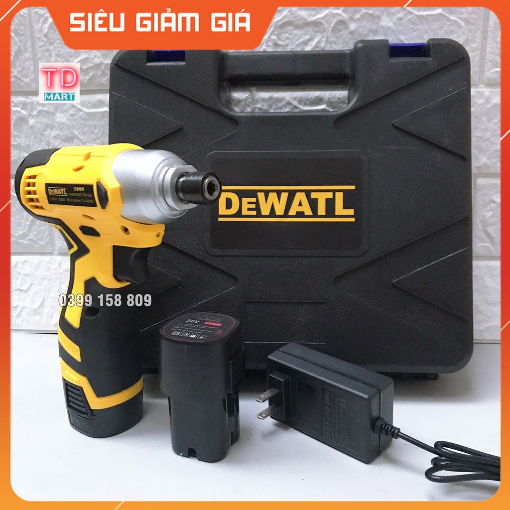 Máy Chuyên Vít Dùng Pin Dewalt 26V Hàng Cao Cấp