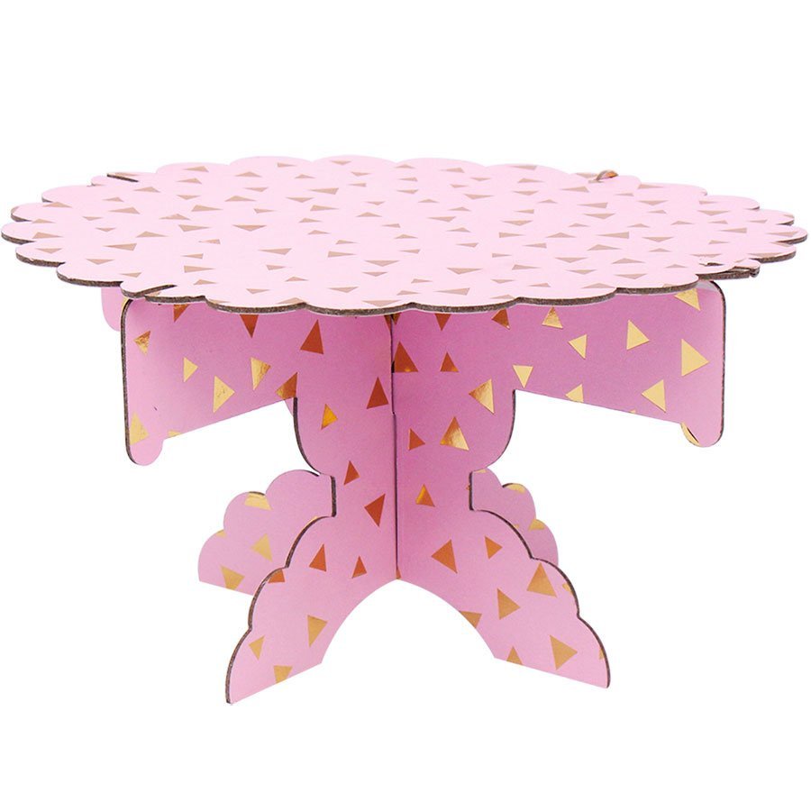 Tháp bánh 1 tầng ánh kim trang trí sinh nhật, party Fubao Store