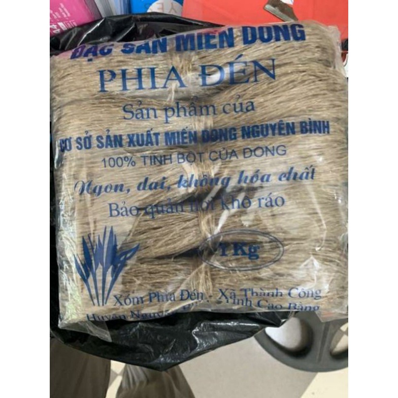 1kg Miến dong Phia đén đặc sản cao bằng (Hàng chuẩn 100%)