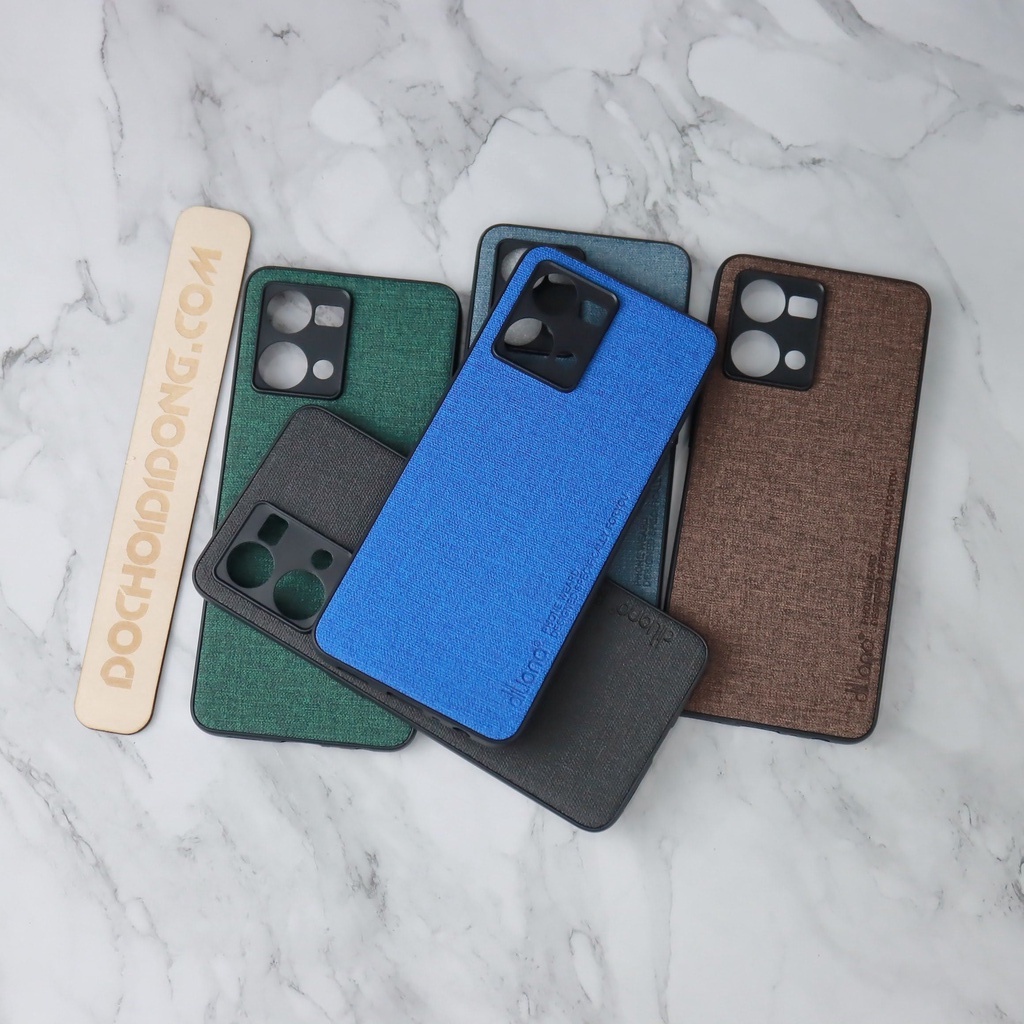 Ốp Lưng Vân Vải Oppo Reno7