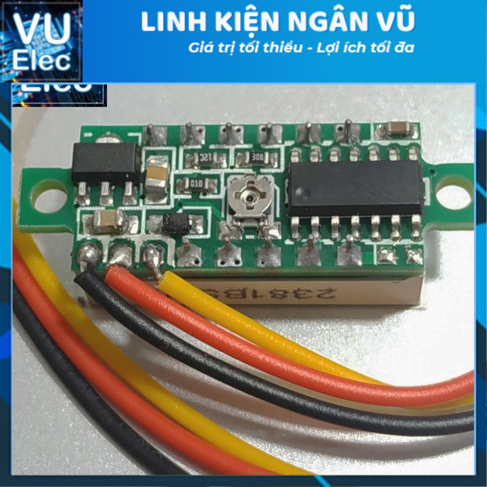 Đồng Hồ Đo Vôn AC, DC Led 0.28, 0.56