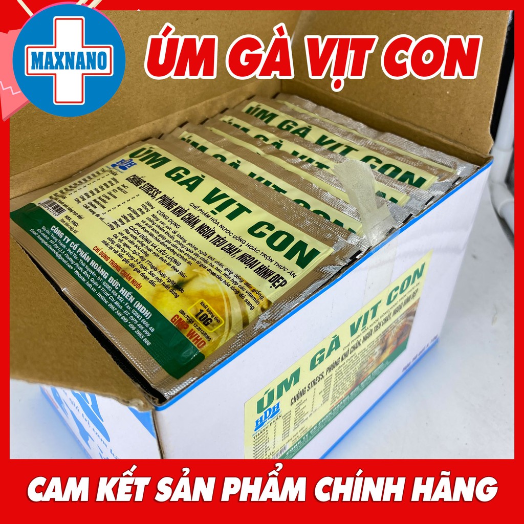 ÚM GÀ VỊT CON hỗn hợp các vitamin giúp gia cầm non từ giai đoạn chuyển hóa lòng đỏ sang tiêu hóa thức ăn