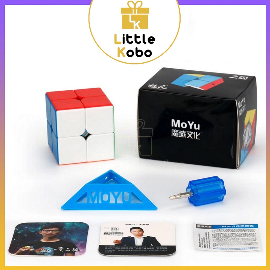 Rubik 2x2 MoYu MeiLong 2M M Series MoYu M MeiLong M Rubic 2 Tầng Nam Châm Stickerless