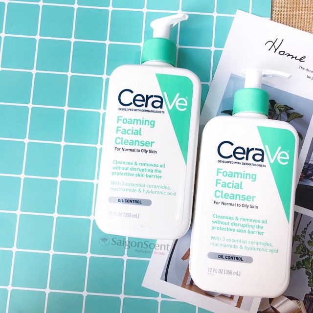 [Mã 1911FMCGSALE giảm 8% đơn 500K] Sữa rửa mặt CeraVe Foaming Facial Cleanser (355mL) | BigBuy360 - bigbuy360.vn