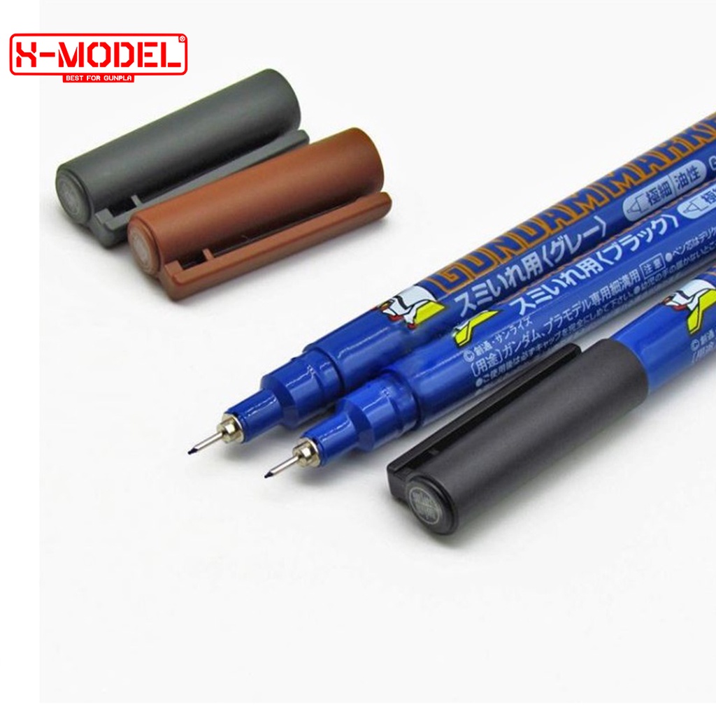 Dụng cụ làm mô hình XMODEL Bút kẻ lằn kìm GM01,GM02,GM03  bút kẻ line Gundam marker nhanh khô, dễ sử dụng