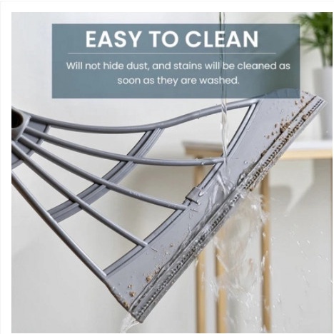 Bộ Chổi Quét Sàn Nhà Bằng Silicone Không Dính Có Thể Tháo Gỡ , Chổi Gạt Nước Thông Minh 88278 Miễn Phí Ship 49K
