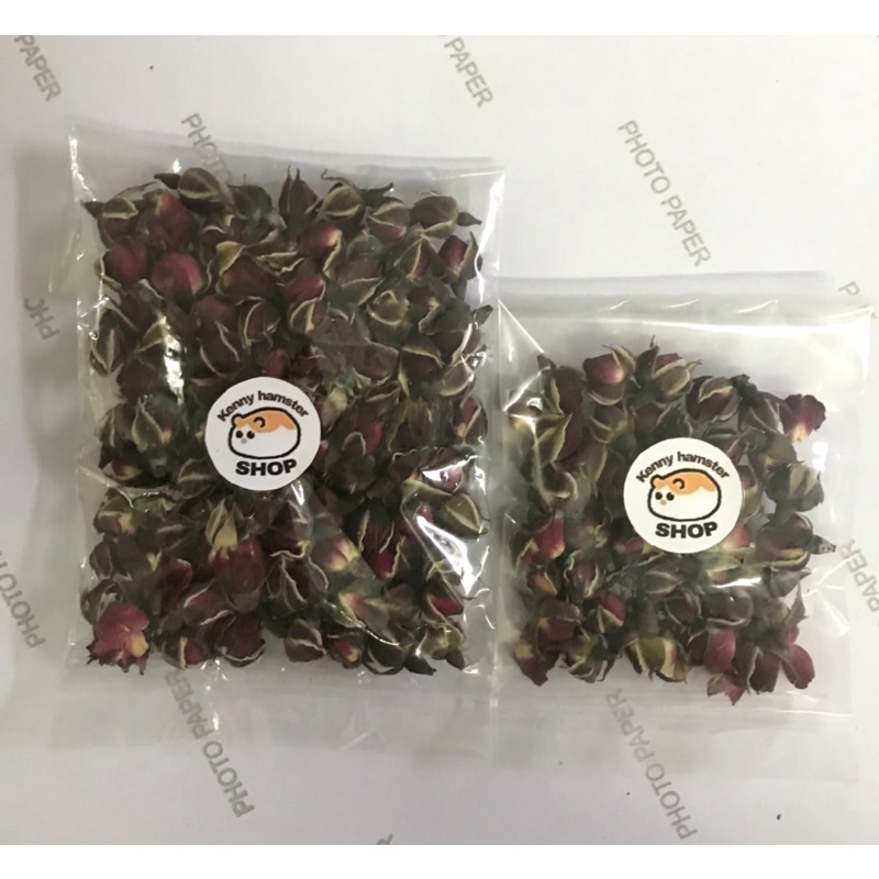 Nụ Hoa Hồng Sấy Khô Giải Nhiệt Cho Hamster Và Thú Cưng