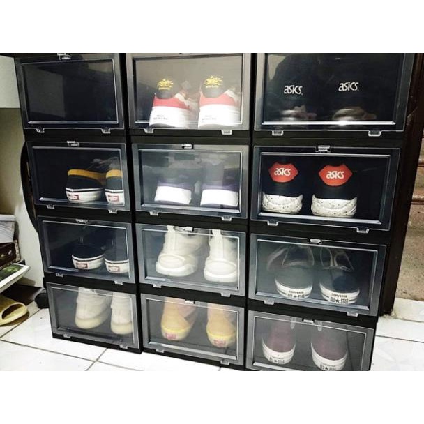 [Kho sỉ]  Sneaker Box, hộp đựng giày thông minh nhựa Việt Nhật