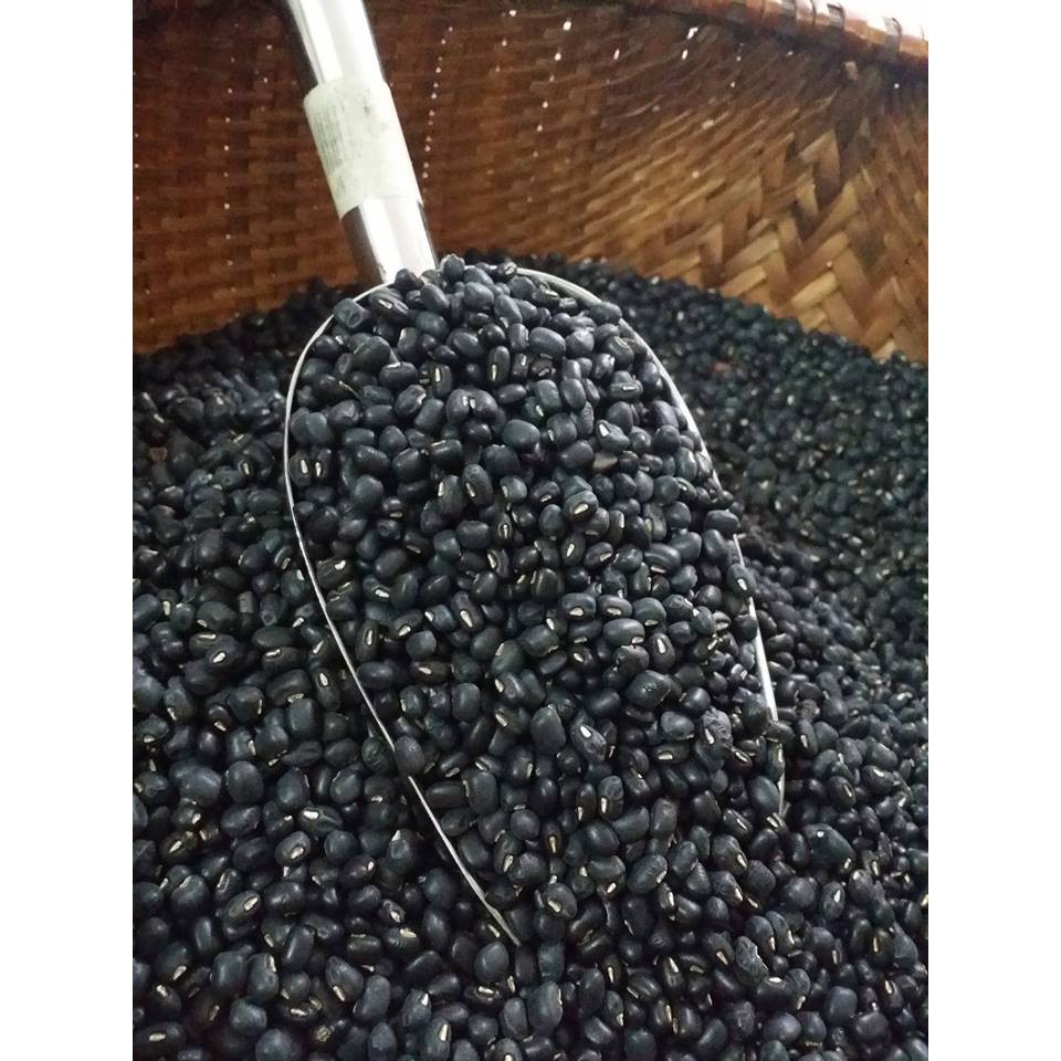 đậu đen xanh lòng rang sấy nguyên chất 1 kí nông sản sạch ( kèm cỏ ngọt ) _ tra thao moc si