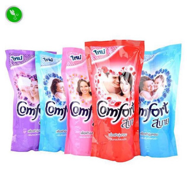 Nước xả vải Comfor Thái Lan túi 580ml các màu