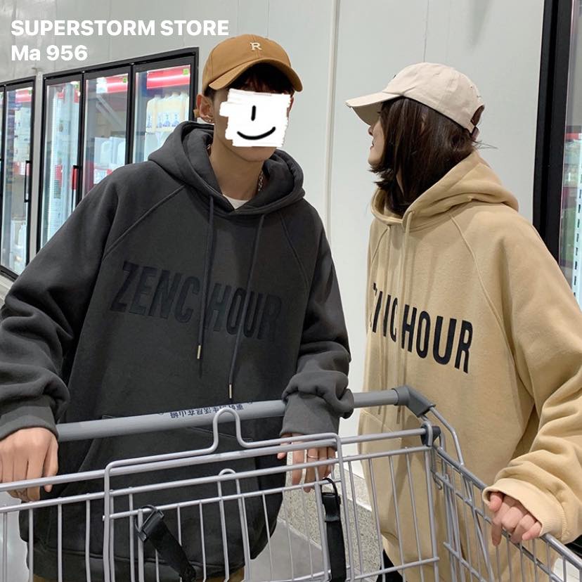 Áo khoác hoodie nam nữ chất nỉ bông siêu xịn